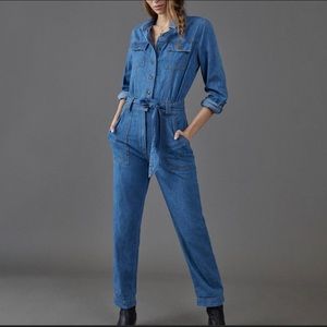 Anthropologie Pilcro Classic Denim Jumpsuit